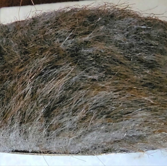 Vintage Faux fur fuzzy bangle bracelet - Picture 3 of 7